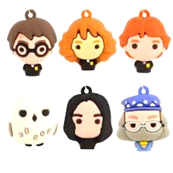 Hallmark Harry Potter and Friends Miniature Christmas Ornaments, Set of 6 - Picture 1 of 5
